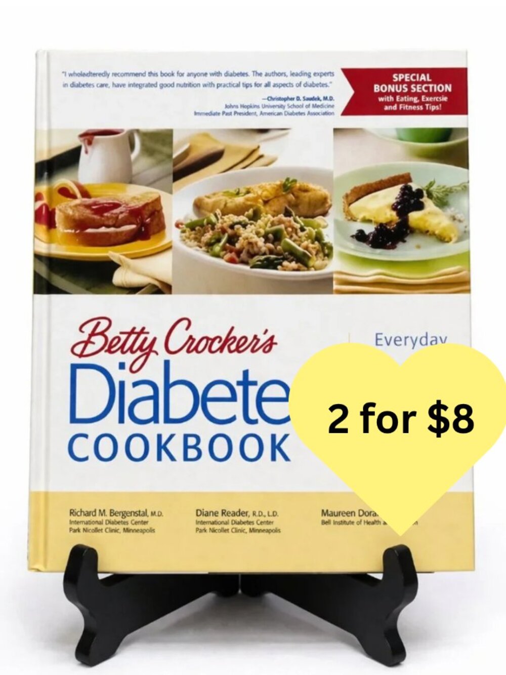 Cookbook Betty Crocker's Diabetes Cookbook Everyday Meals